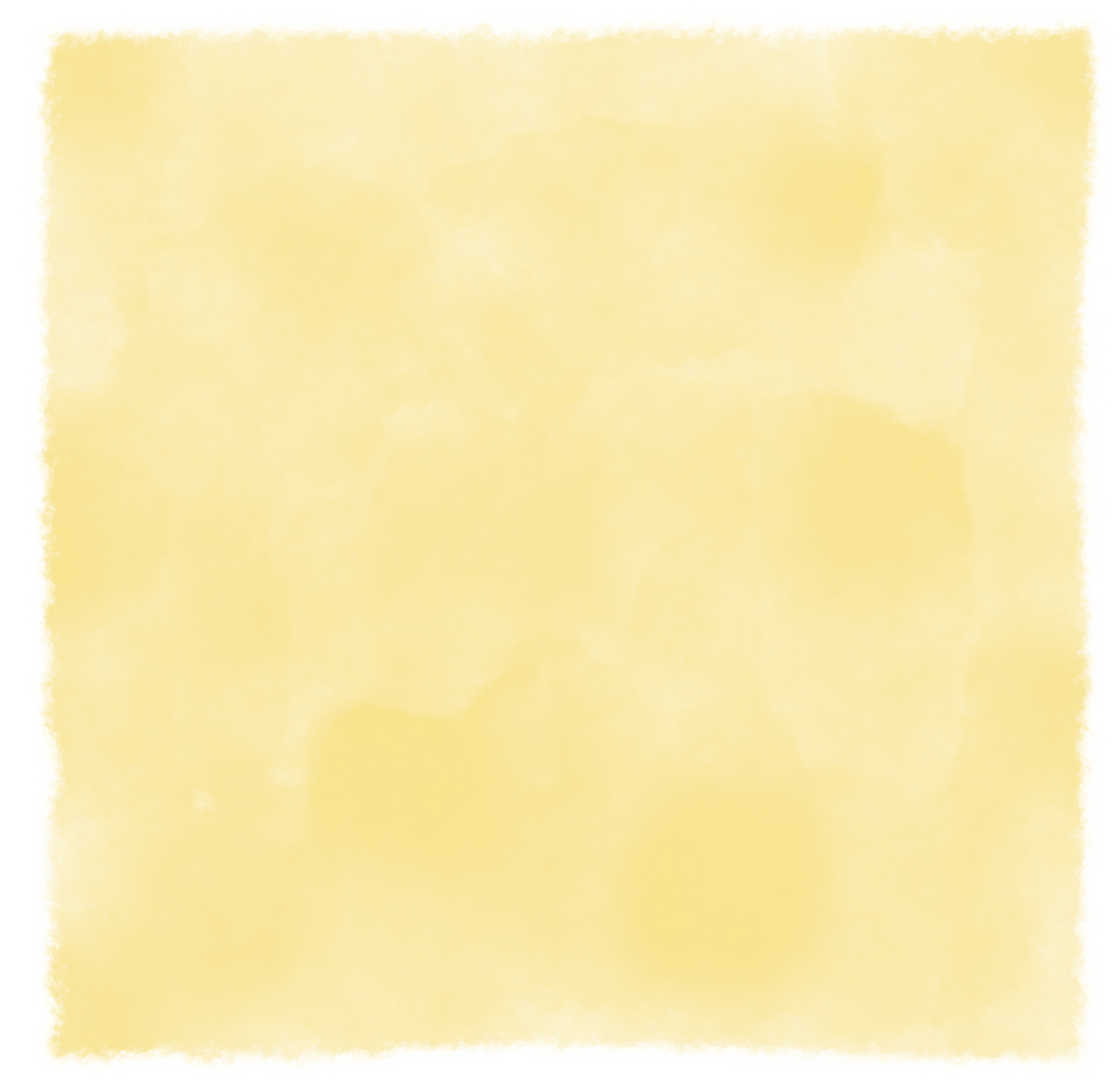 Yellow watercolor texture background.